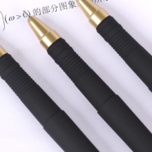 金万年 G-1273  考场MVP菱形橡胶漆0.5半针管配RS07芯拔帽中性 黑色