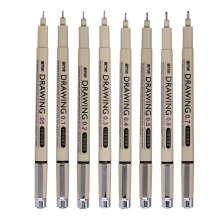 金万年（Genvana） 绘图针管笔G-0950 黑色0.5mm （计价单位：支）