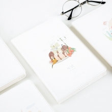 广博(GuangBo)FB60335 118张A5皮面记事本 生活滋味 颜色随机