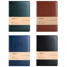 广博GBP20018 120页简约皮面本 黑色