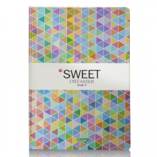 广博(GuangBo)FB60403 A580张硬面记事本 多彩星空 图案随机