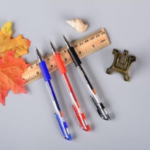 金万年 G-1211A  财务首选0.38半针配RS07系列芯拔帽中性笔-红色 （计价单位：支）