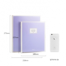 广博（GuangBo）GBH25832  A540页活页本 自带替芯 紫色