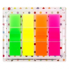 广博(guangbo)ZGT9323  四色荧光贴 彩色告示贴 四色/盒