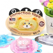金万年  G-0416 动物卡通1支装12m*5mm修正带