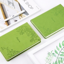 广博(GuangBo)FB60316 128张A5皮面笔记本 绿色