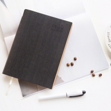 广博(GuangBo)GBP25739 25K132张商务皮面记事本 黑色