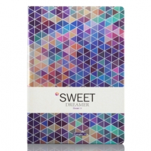 广博(GuangBo)FB60403 A580张硬面记事本 多彩星空 图案随机