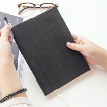 广博(GuangBo)GBP25739 25K132张商务皮面记事本 黑色