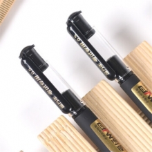 金万年 G-11461  考场MVP橡胶漆杆0.5子弹头配RS07芯拔帽中性笔 （计价单位：支）