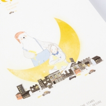 广博(GuangBo)FB62069 40张B5缝线日记本 清新文艺款 图案随机