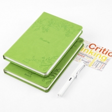 广博(GuangBo)FB60316 128张A5皮面笔记本 绿色