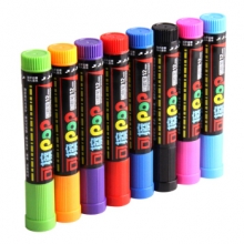 金万年  G-0625  可擦POP平头12mm8色套装白板笔-多颜色