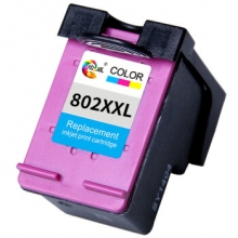 绘威802XXL（750页）加大容量彩色墨盒（适用惠普HP Deskjet 802s 1000 1010 1011 1050 2000 2050 1510 1511打印机）