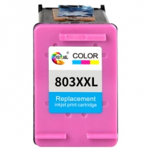 绘威803XXL（750页）墨盒彩色大容量升级版可加墨适用惠普HP Deskjet 1112 2131 1111 2132 2621 2622 2623 2628打印机