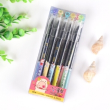 金万年  G-1124A  12星座水晶0.35mm全针配RS06系列芯中性笔-黑色 （计价单位：支）