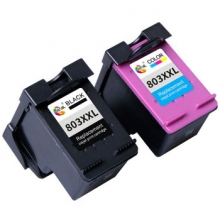 绘威803XXL墨盒黑彩色升级版可加墨适用惠普HP Deskjet 1112 2131 1111 2132 2621 2622 2623 2628打印机