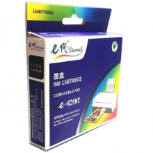 e代经典 T1091BK墨盒 黑色 适用 爱普生 ME30 300 70 360 510 520 1100 600F 650FN