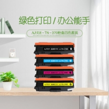 艾洁 TN370粉盒四色套装 适用于兄弟brother HL4150CDN HL4570CDW DCP9055CDN MFC9465CDN打印机