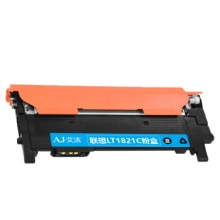艾洁 联想LT1821C粉盒蓝色 适用CS1831 CS1831W CM7120W CS1821 CS1821W CM7110W打印机