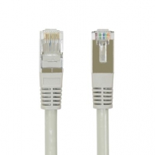 酷比克LCLN6RRECSGY-3M 六类屏蔽纯铜网线/灰色/3M