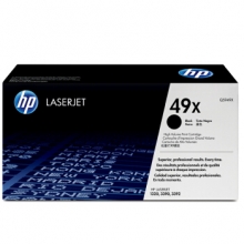 惠普（HP）Q5949X 高容量黑色硒鼓 49X (适用1320/3390/3392机型) 约6000页
