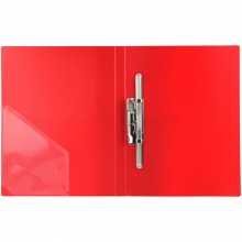 金得利（KINARY） AF602 A4单强力带插袋文件夹（红色）