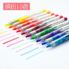 白雪（snowhite） PVP-626 直液式荧光笔 12支/盒（橙色） （计价单位：支）