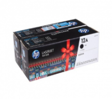 HP 12A 黑色硒鼓双包装Q2612AF