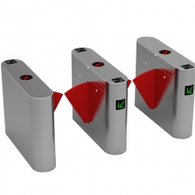 彩尼斯 CNSD-YZ 双机芯翼闸 多翼闸一卡通管理通人行通道闸机小区门禁动态人脸识别摆闸