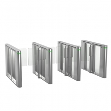 彩尼斯多CD-ST-402单机芯 速通门写字楼防撞人行通道闸动态人脸识别门禁系统摆闸机