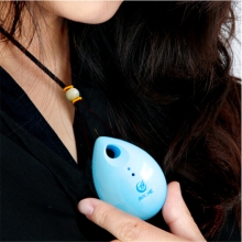 航电中和（AVICHE）W1母婴随身空气净化器 除甲醛雾霾烟细菌过敏原家用户外负离子无耗材净化器 湖蓝