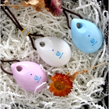 航电中和（AVICHE）W1母婴随身空气净化器 除甲醛雾霾烟细菌过敏原家用户外负离子无耗材净化器 湖蓝