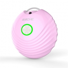 航电中和（AVICHE）W3藕粉色项链式净化器女生儿童挂饰挂件穿戴便携式车载负离子微型空气净化器除烟除雾霾 藕粉贝壳款