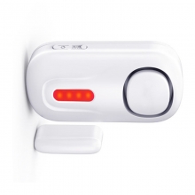 凌防（LFang）D2-02 门磁报警器门窗防盗报警器家用店铺无线防盗窗户大门门禁智能防盗报警器 单门磁不含遥控