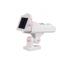 凌防（LFang）HY-99L 户外太阳能防盗报警器迎宾语音门铃室外进门口红外欢迎光临感应器 可录音