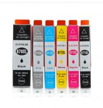 彩格 CHG C PGI870 CLI871 墨盒6色套装