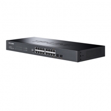 TP-LINK TL-SG2218 16口全千兆Web网管交换机+2个千兆SFP端口