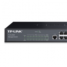 TP-LINK TL-SL3226 24口百兆二层网管核心交换机 2千兆上联口