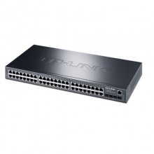 TP-LINK TL-SG5452 48口千兆三层网管型核心交换机 4千兆光纤口
