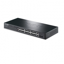 TP-LINK TL-SL3226-Combo 24口百兆二层网管核心交换机 2千兆口+2复用光纤口