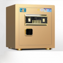 虎牌保险柜家用小型3C 40cm高 保险箱办公入墙入衣柜 迷你床头保险柜指纹保险箱全钢防盗